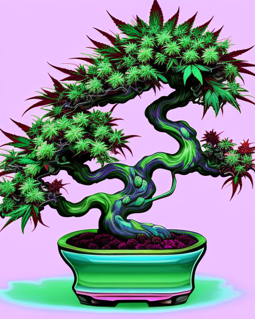 Acid Bonsai NFT on Algorand